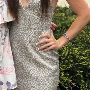 Worn once! Gold formal dress from Revolve